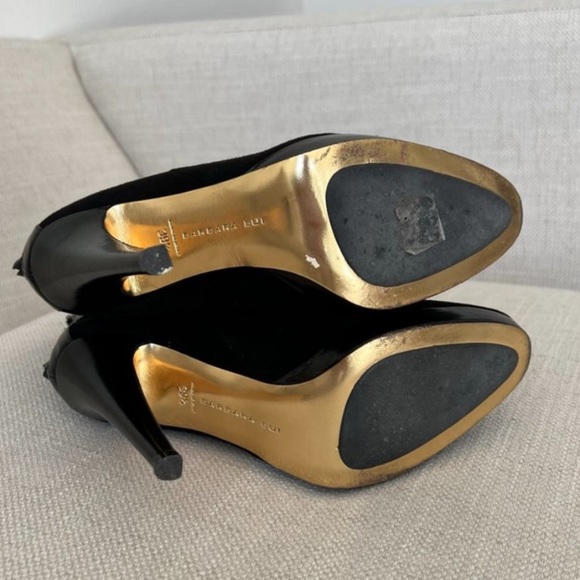 Barbara Bui Heeled Ankle Suede Leather Women’s Boots - Size: 39.5 - Picture 11 of 16